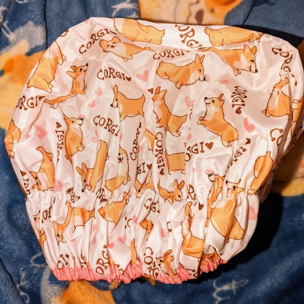 Welsh Corgi Shower Cap NEW